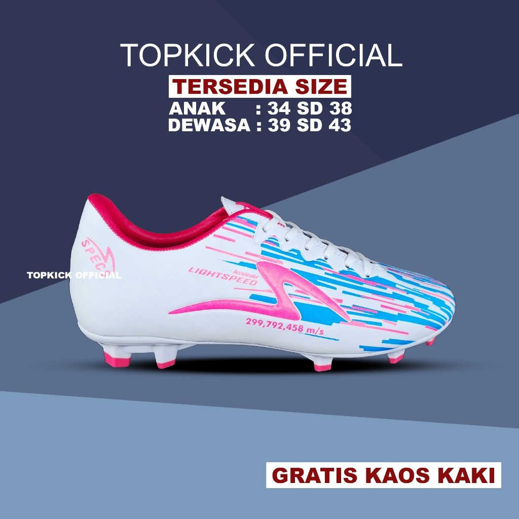 BISA COD Sepatu Bola Anak & Dewasa Specs LightSpeed Reborn Best Seller Grade Ori Laki-laki