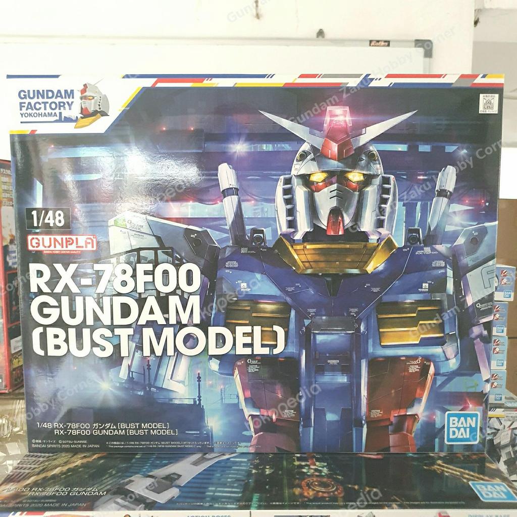 1/48 RX-78F00 GUNDAM YOKOHAMA HEAD BUST MODEL BANDAI