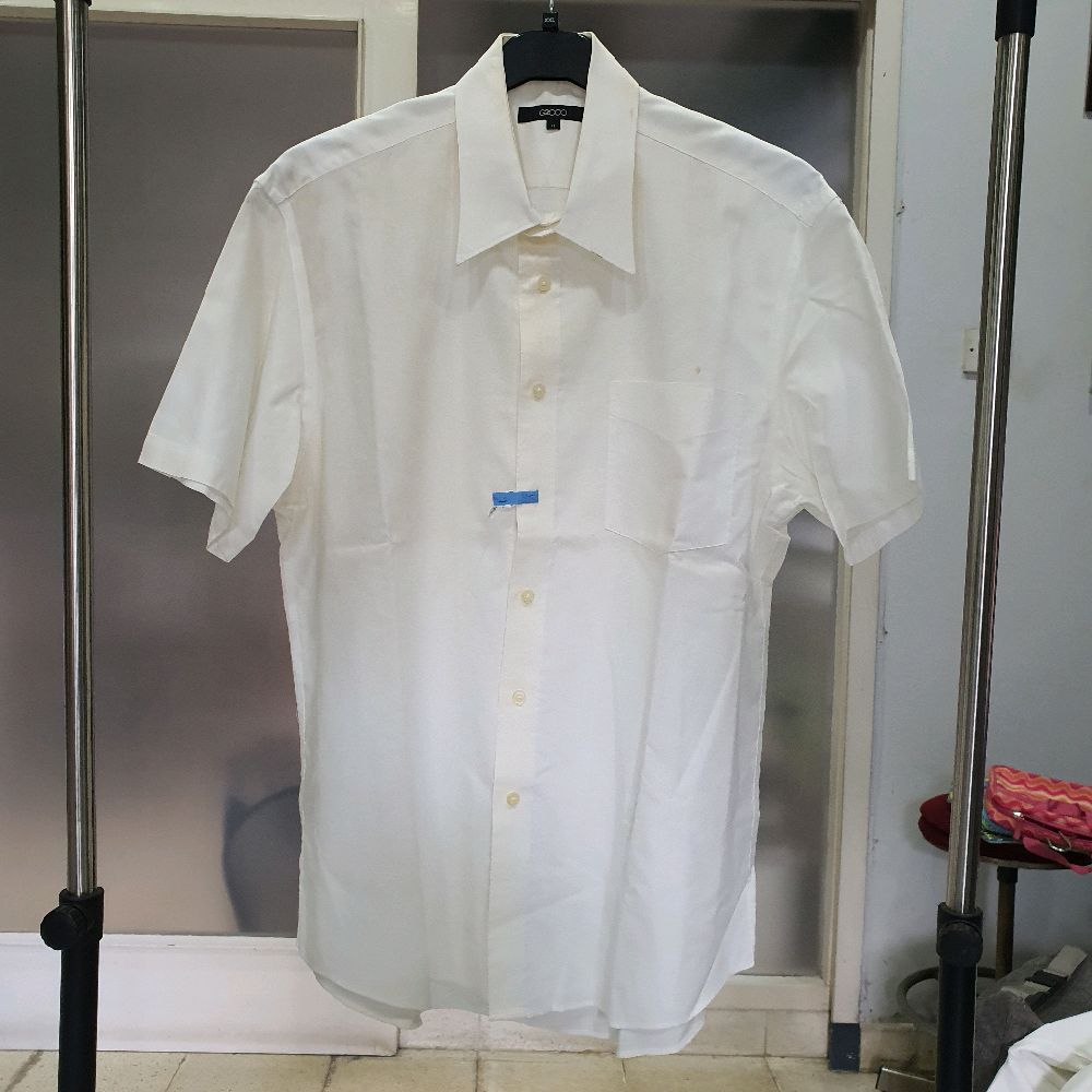 AD kemeja pria G2000 putih preloved second bekas Baju Cowok Formal Kantor Kancing Kerah