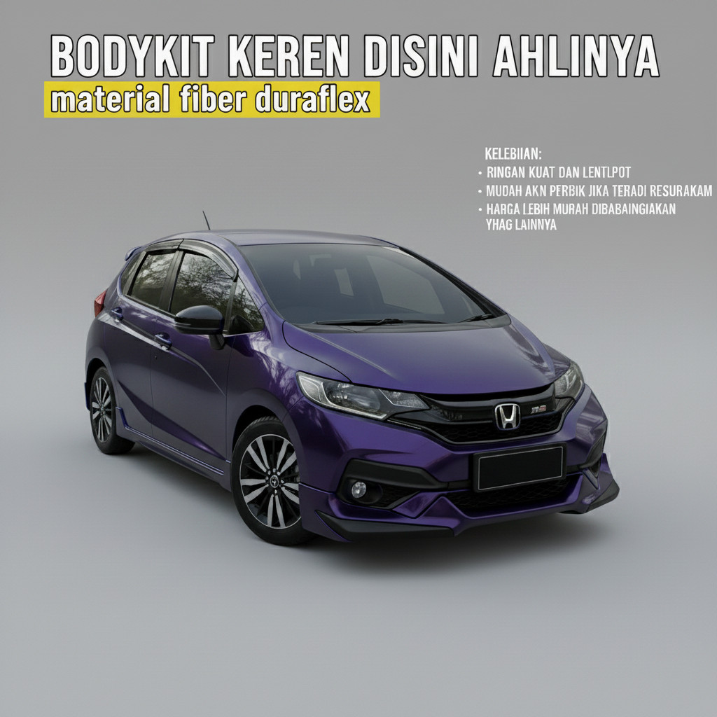 BODYKIT JAZZ GK5 2018-2020 MUGEN BODY KIT JAZZ GK5 BODIKIT JAZZ