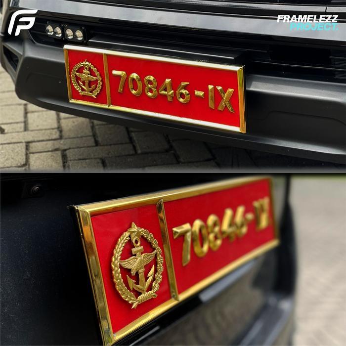 Dudukan Plat Dinas Dudukan Plat Pejabat Dudukan Plat Besi Dudukan Plat Nomor Mobil Stainless Dudukan