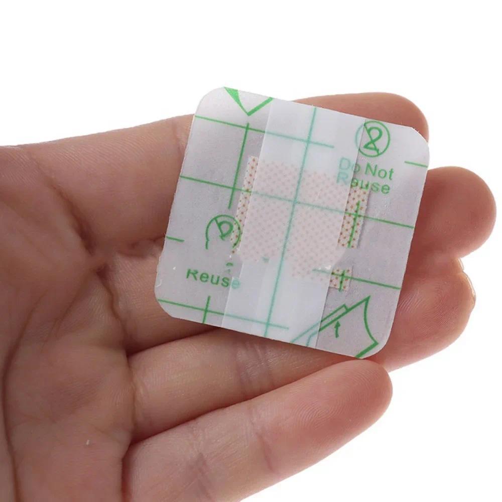 20pcs/set Transparent Tape PU Wound Dressing Band aid Bandage Outdoor 38*38mm Wound First Aid Skin C