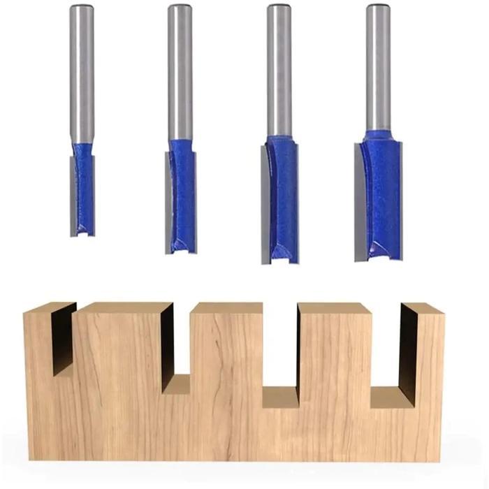 Ready Mata Straight Bit Lurus 6 8 10 12mm Mata Router Bit Profil Lurus - 12mm