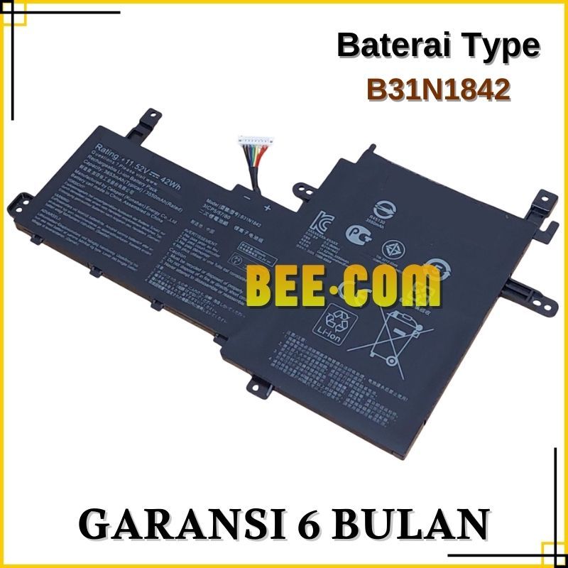 Baterai Laptop For Asus VivoBook 15 M513U M513UA M513 M513I M513IA B31N1842 -BEE