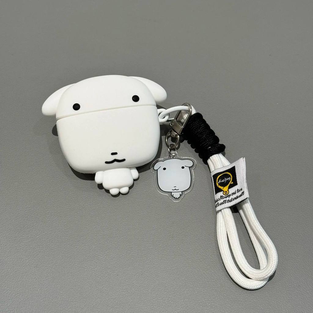 Ganadi Puppy untuk Casing Earphone Huawei FreeClip2, Casing Pelindung FreebudsPro5, Silikon Freebuds