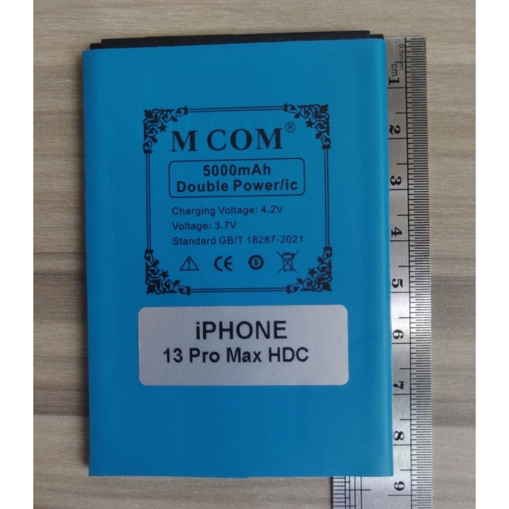 [MS] Batre Baterai MCom Double Power HDC i13 Pro max