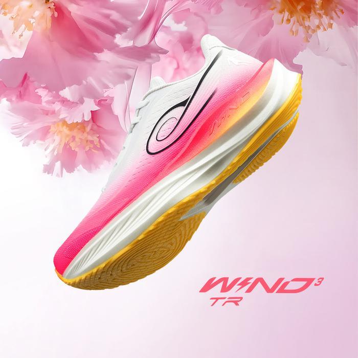 Sepatu QIAODAN WIND3TR Men's Running Shoes 2025 Marathons Anti-slip LightweightShock-Absorbant Breat