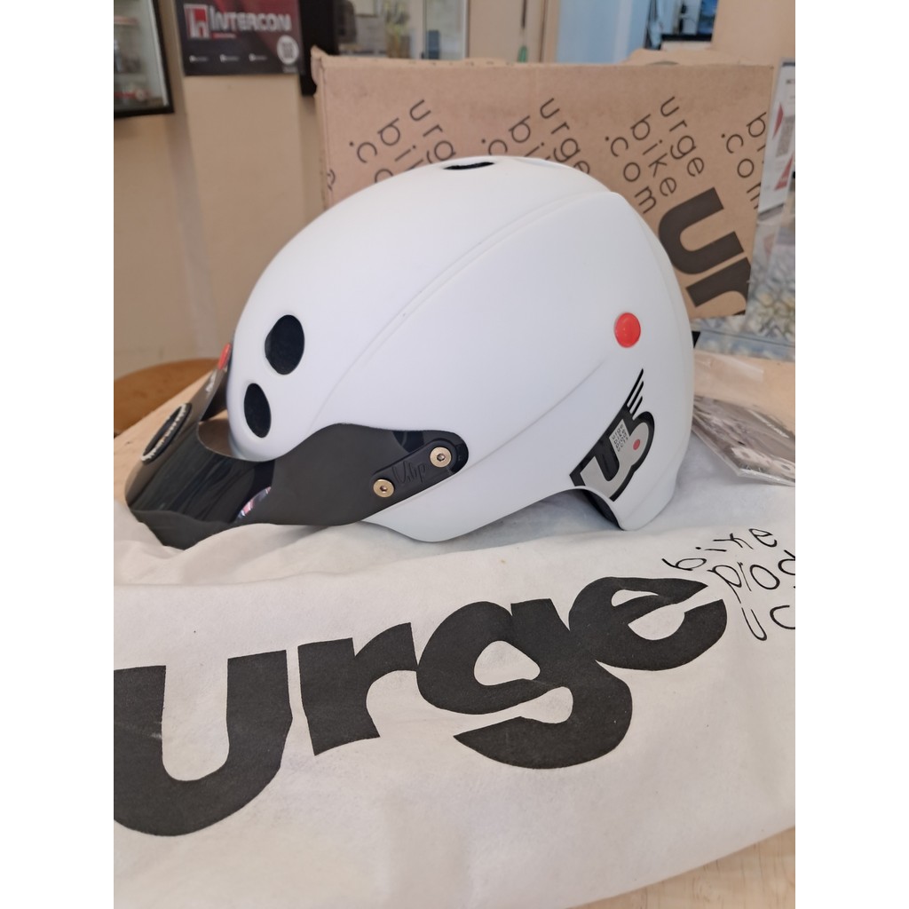 Helm URGE enduro o matic size L/XL white