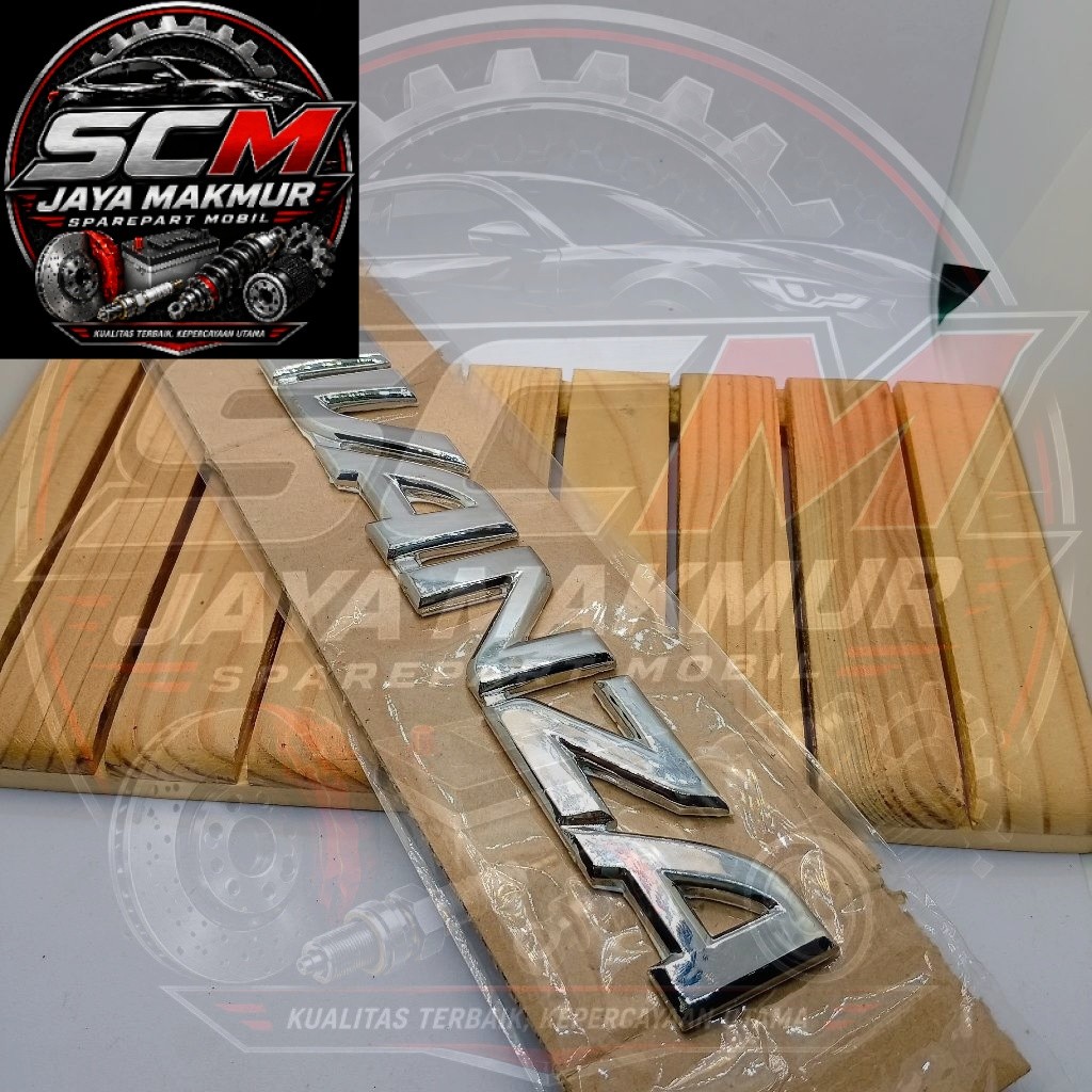 Emblem Logo Tulisan Mobil Avanza Original