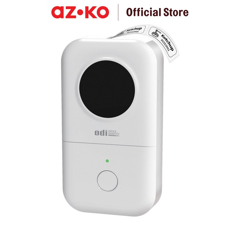 AZKO ODI Label Maker Portable D30 Printer Label Maker Label Bluetooth Label