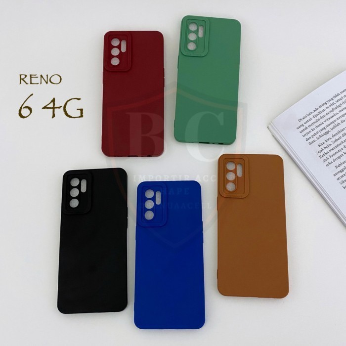 CASE OPPO RENO 6 4G - SOFTCASE PRO CAMERA OPPO RENO 6 4G RENO 6 5G - BC168