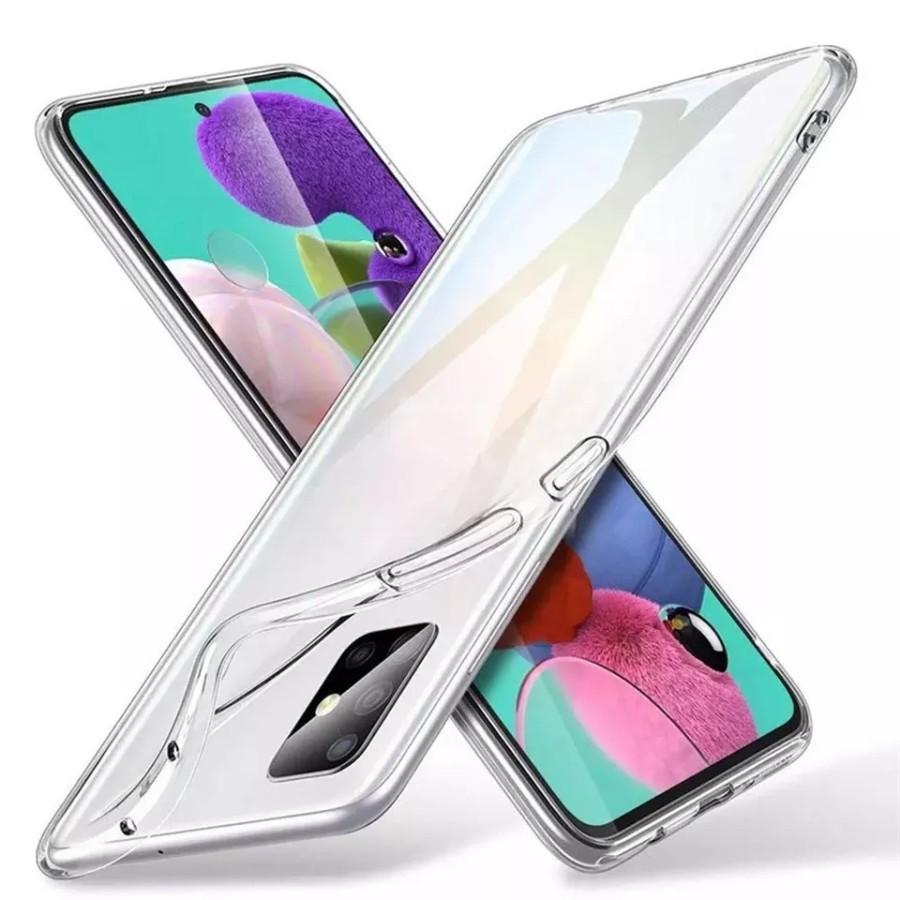 CASE SAMSUNG A51 A71 SOFT CASE CLEAR ULTRATHIN JELLY CASE