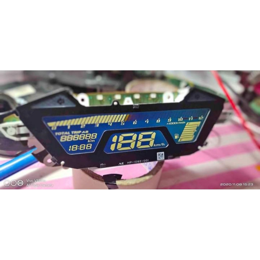 Polaris Lcd Speedometer Cbr 150R Led Custom