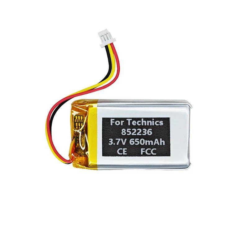 Original Replaces 90mAh 1454 / 650mAh 852236 Battery For Technics AZ60 EAH-AZ60 True Wireless Gaming