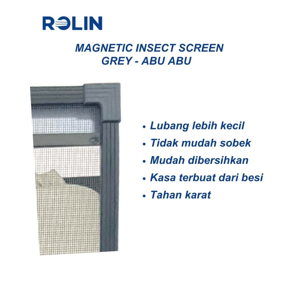 custom Kawat Nyamuk Magnet Kasa Anti Serangga