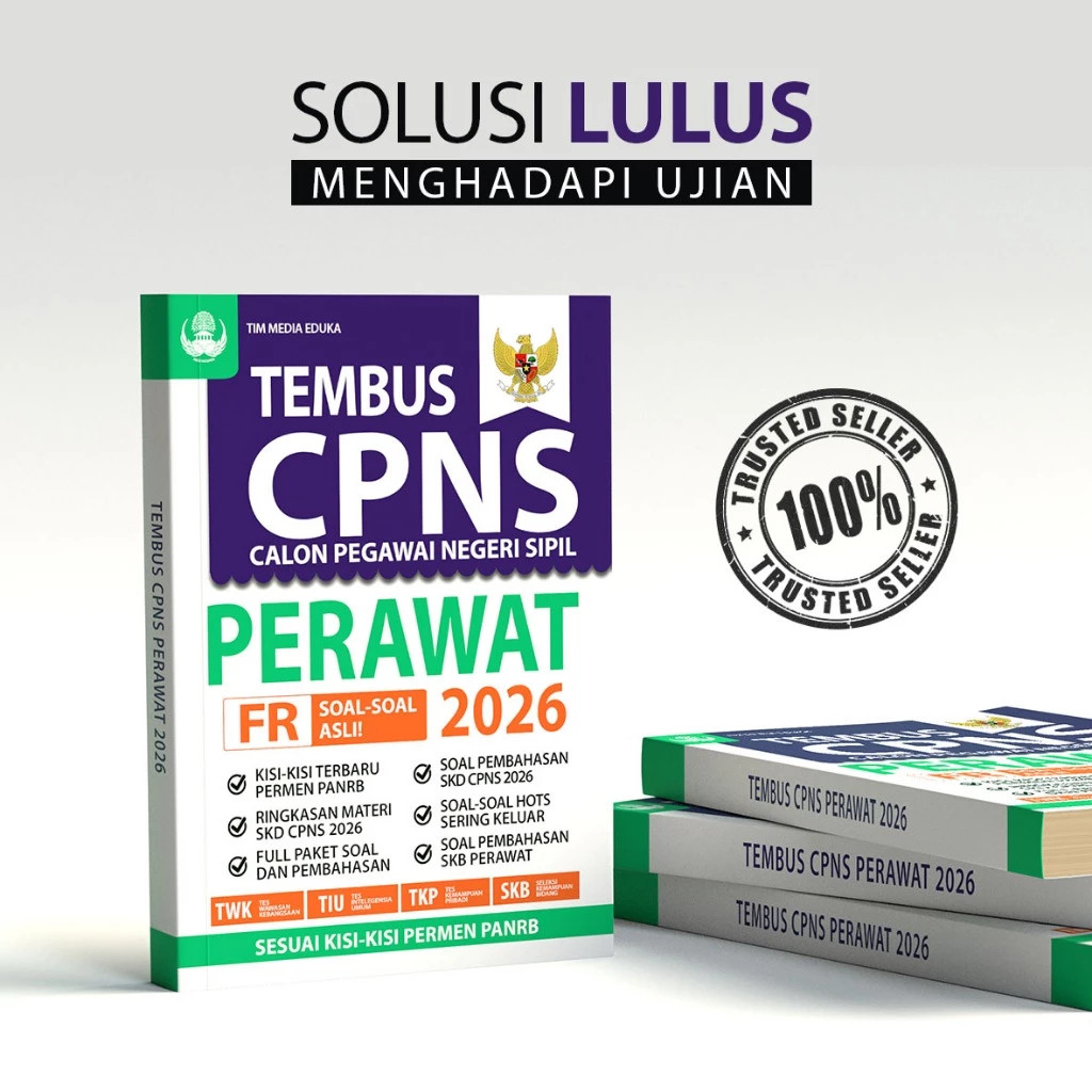 Buku Tes Cpns - Tebus TES CPNS PERAWAT 2026