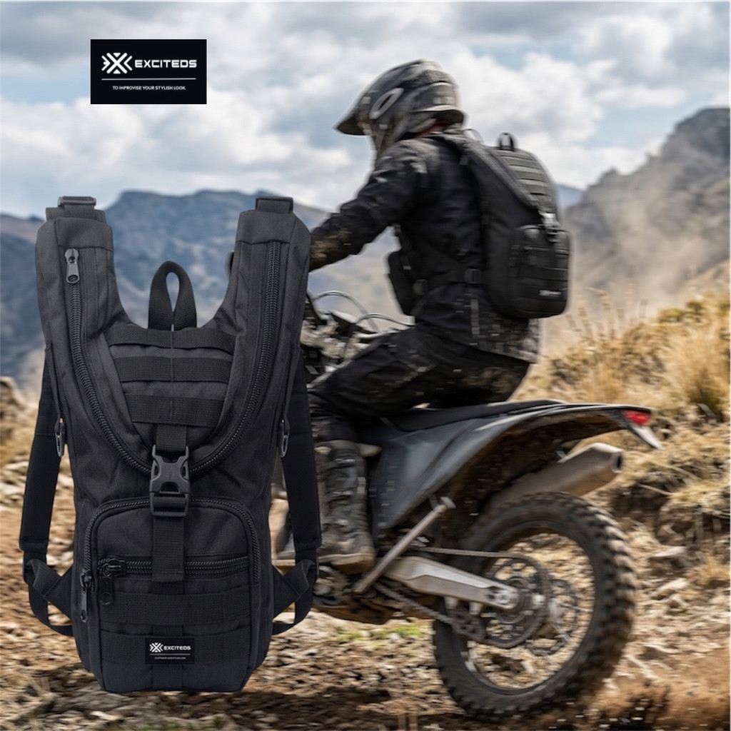 Abdullahbag - Tas Ransel Trail Motocross Army Tactical Pria Tas Ransel Olahraga Sepeda Camo