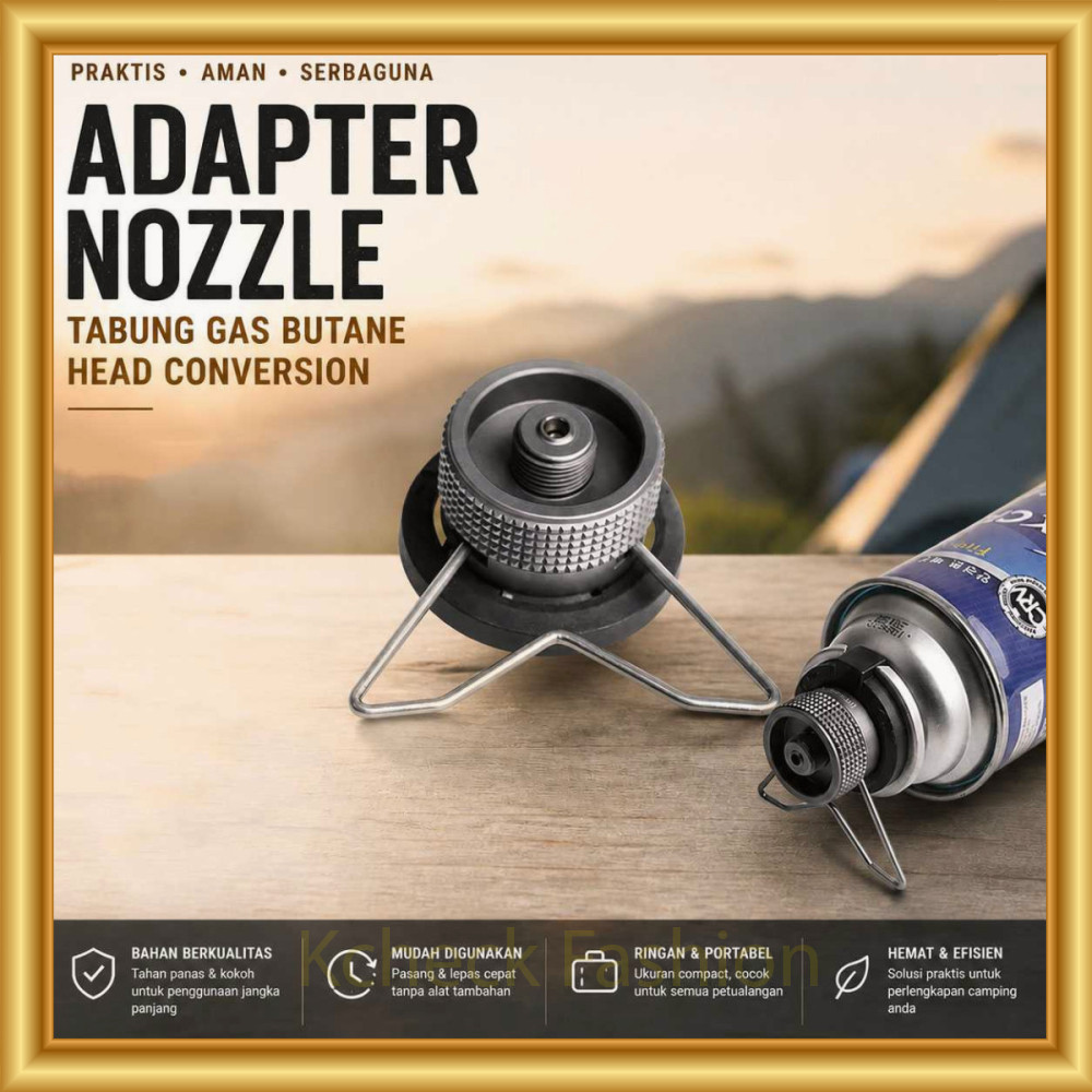Adapter Nozzle Tabung Gas Butane Head Conversion - Z10