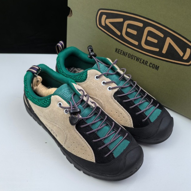 KEEN JASPER ROCKS SP Fabric Leather Outdoor Camping Travel Mountaineering Wear resistant Low cut Hik