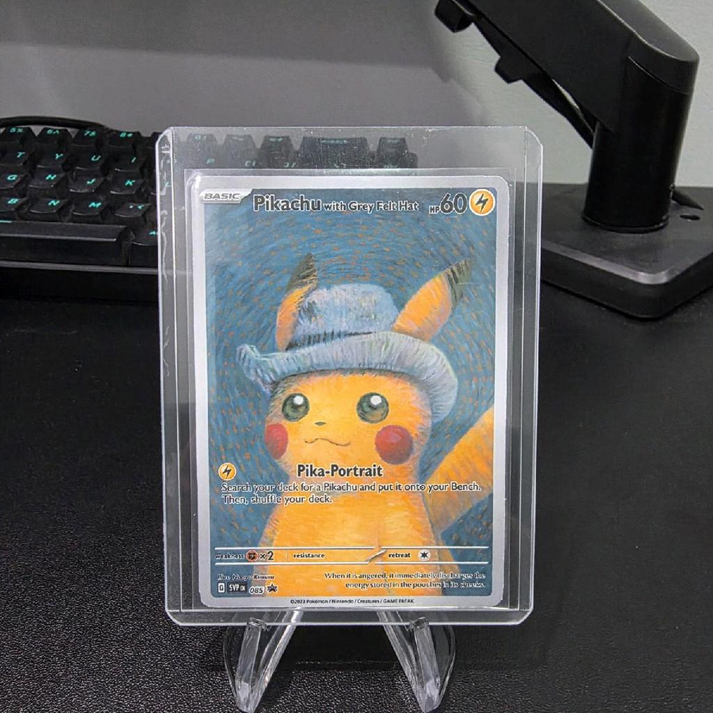 Pikachu Van Gogh RAW (Kartu Pokemon Proxy/Replika)