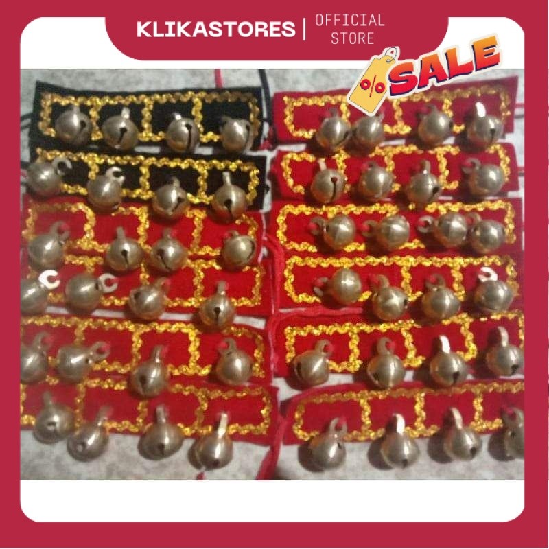 Klintingan kaki/klinting gongseng asli kuningan KK