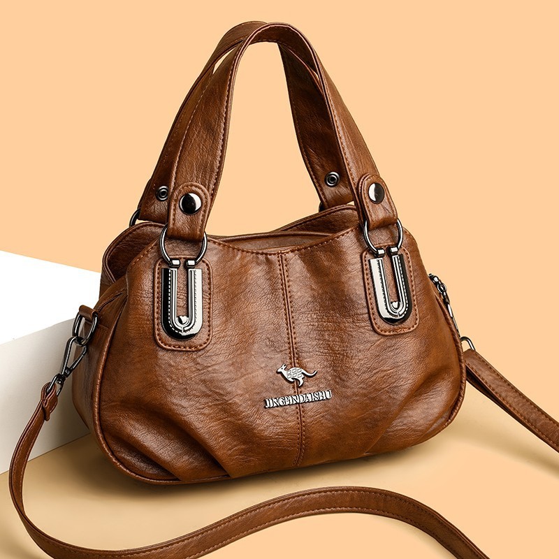 DM Tas Wanita Tas Tangan Kapasitas Besar Multifungsi Handbag Selempang Crossbody Bag Wanita Modern