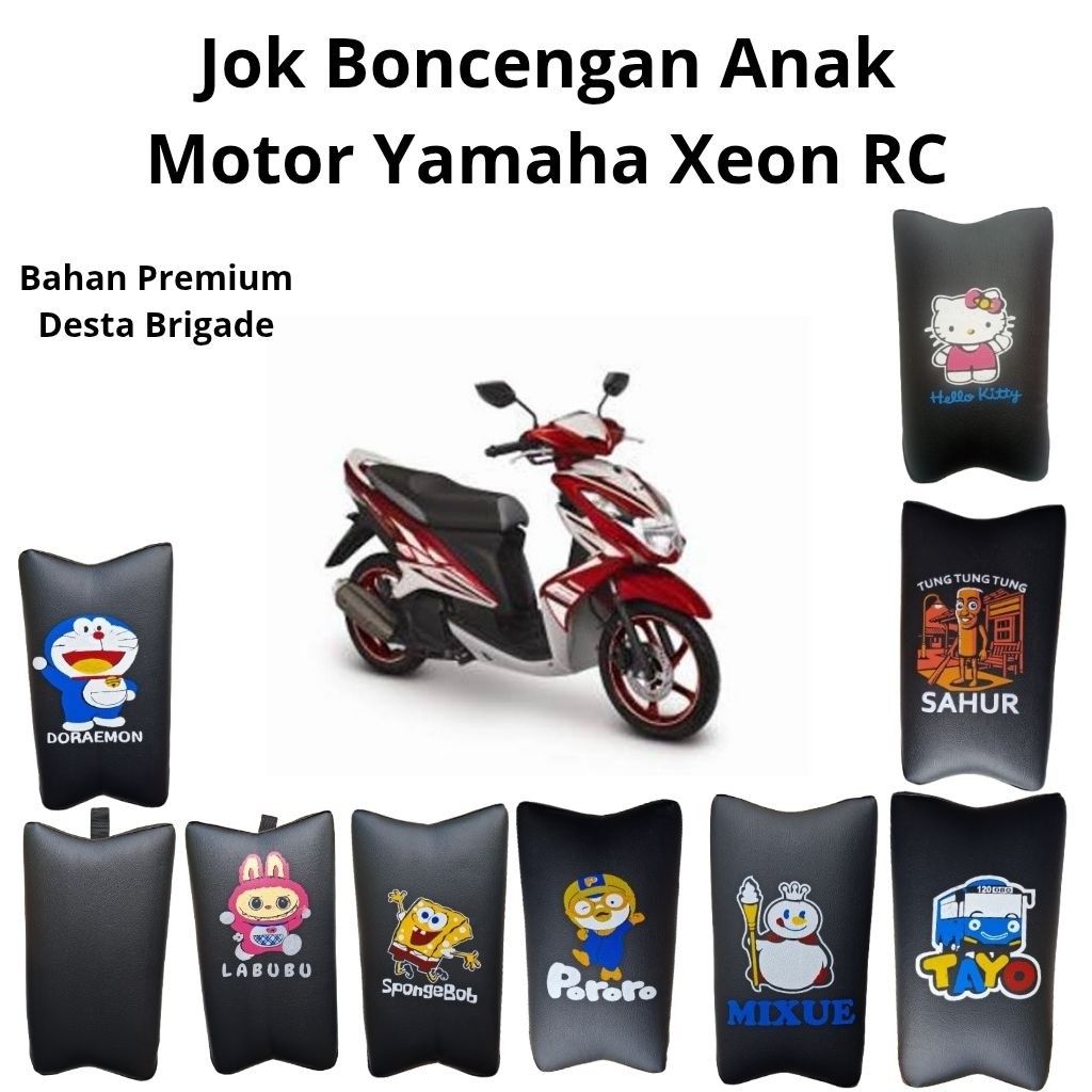 Jok Boncengan Anak Motor Yamaha Xeon RC – PNP Tanpa Modif -rangka kuat