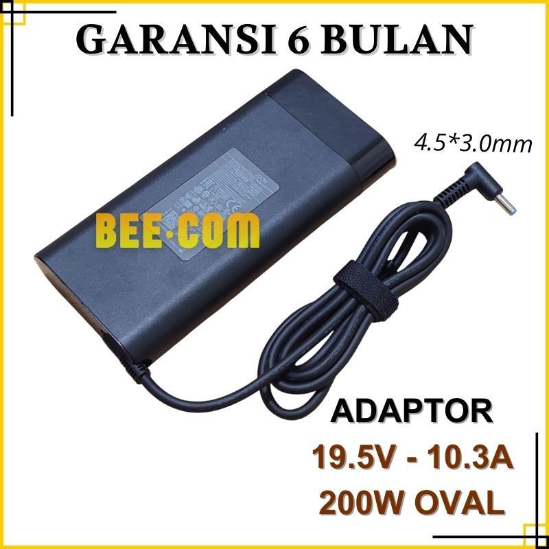 Charger Adaptor HP Pavilion Gaming 17 15 16 - 19.5V 10.3A 200W -BEE