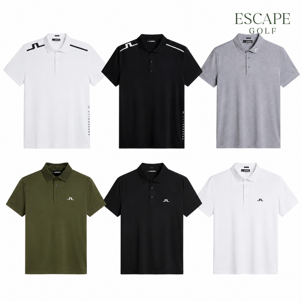 Kaos Polo Golf Pria JL | J. Lindeberg Men's Golf Polo