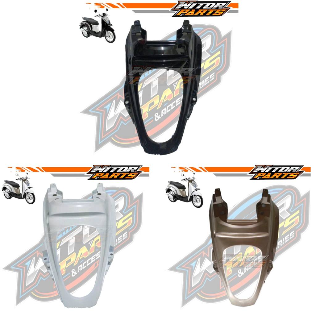 WITOR - Cover Body Lampu Stop Belakang Scoopy Karbu / Cover Lampu Belakang Honda Scoopy Lama Karbu /