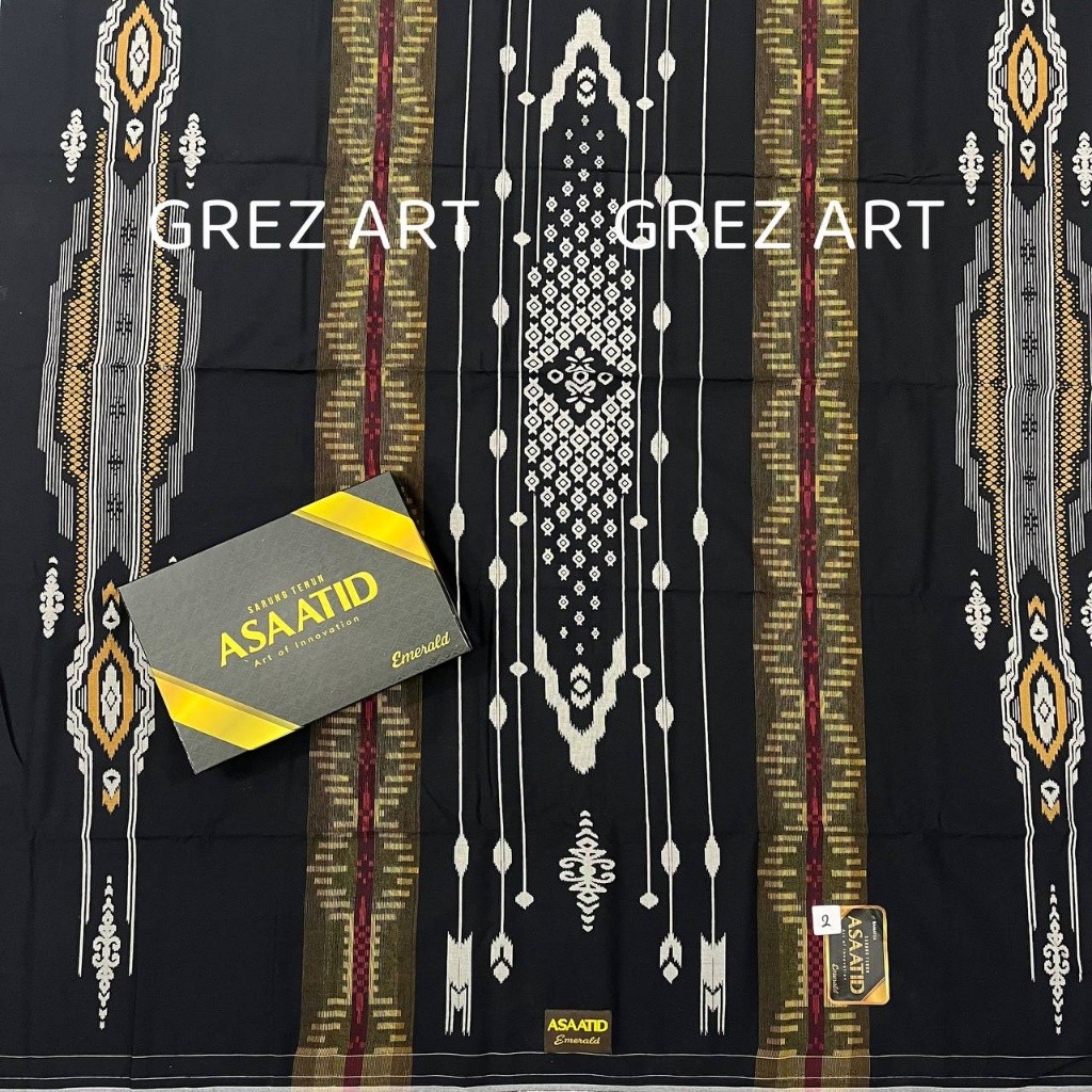 SARUNG ASSATID EMERALD GOLD Zalata
