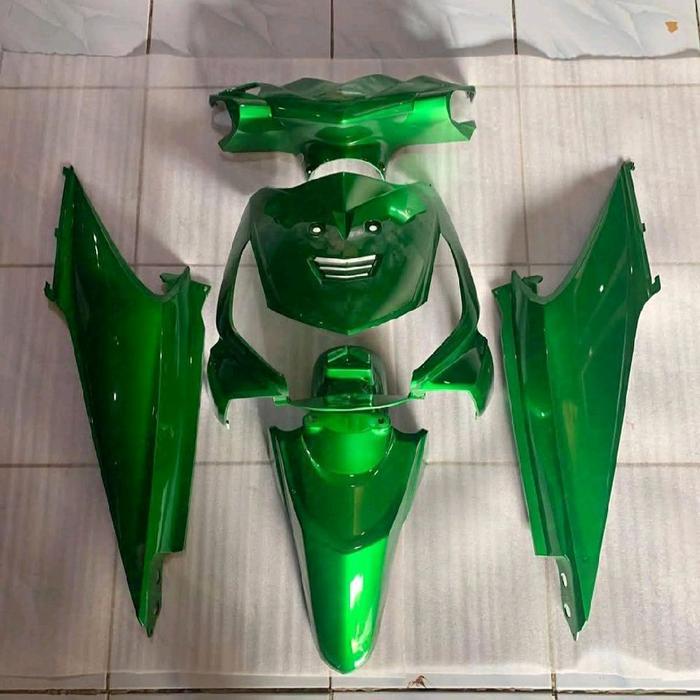 full set body alus motor beat karbu warna hijau - beat karbu warna hijau