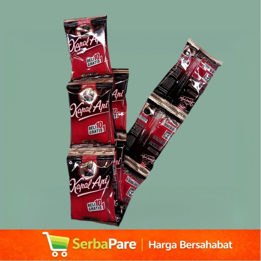 Kapal Api Mini Renceng Tanpa Gula 10+1 Sachet