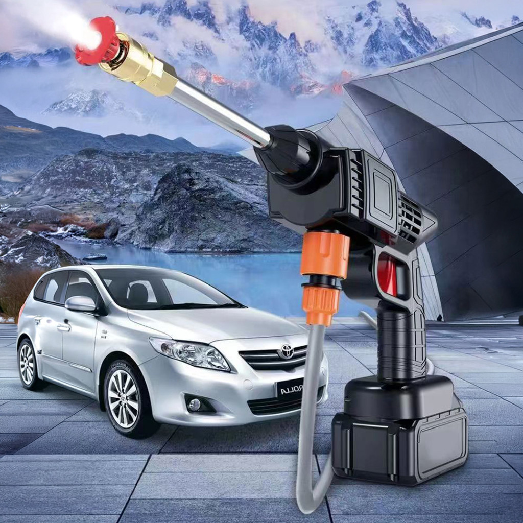 Mesin Cuci Mobil Portable Wireless, 9980VF Tekanan Tinggi Battery Lithium, Cuci Mobil Isi Ulang, Wat