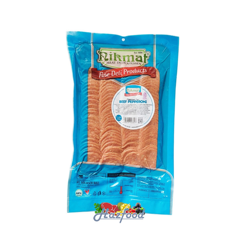 Nikmat Beef Pepperoni 250 gram