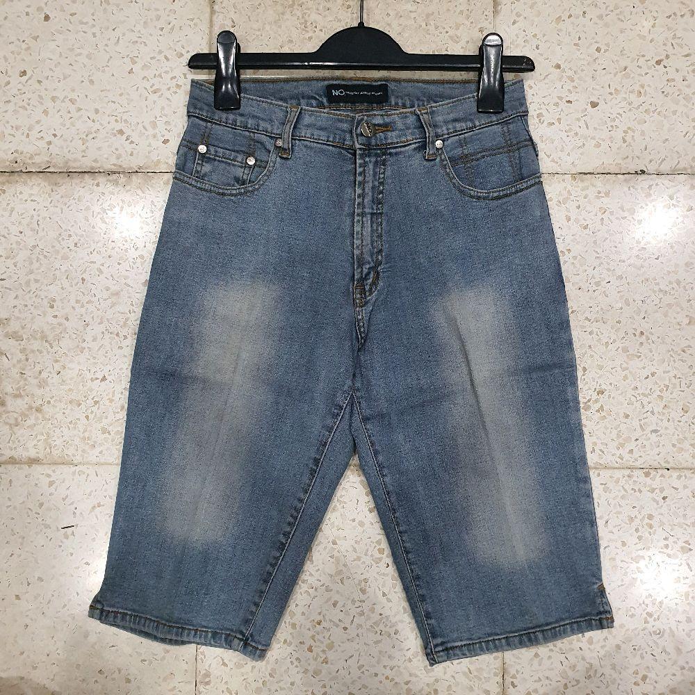 AD celana pendek cewek no jeans preloved second bawahan wanita Remaja Dewasa Casual Denim Biru Blue