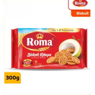 Biskuit Roma Kelapa Kemasan 300 gr - Roma Kelapa Biskuit Original