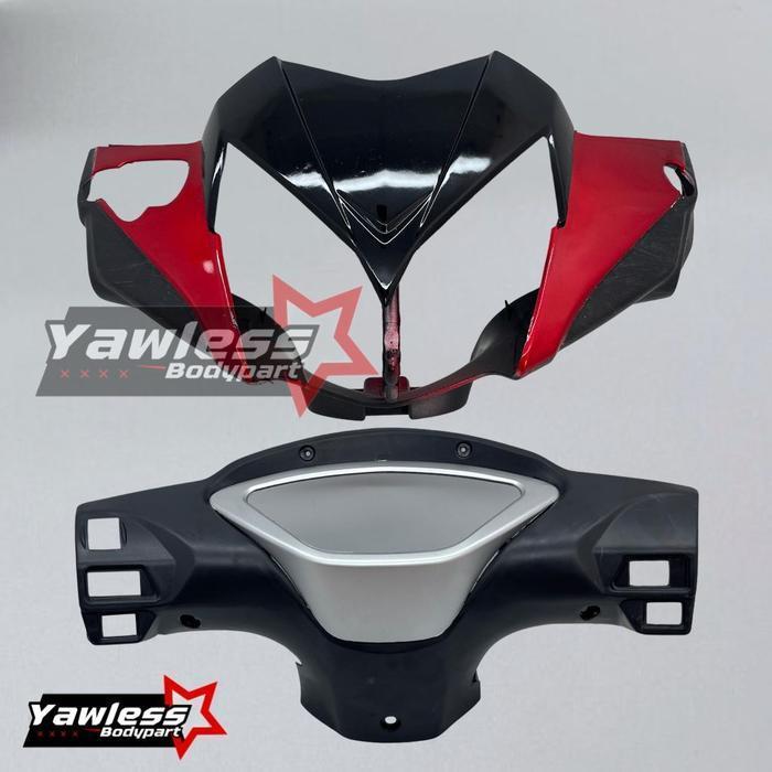 batok supra x 125 Batman warna Merah + Reflektor supra x 125 / batok lampu supra x 125 - D.B+LIS MER