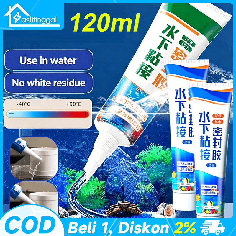 [Anti Bocor]Sealant bawah air/menyumbat kebocoran dan memperbaiki kebocoran tangki ikan/ tahan air L