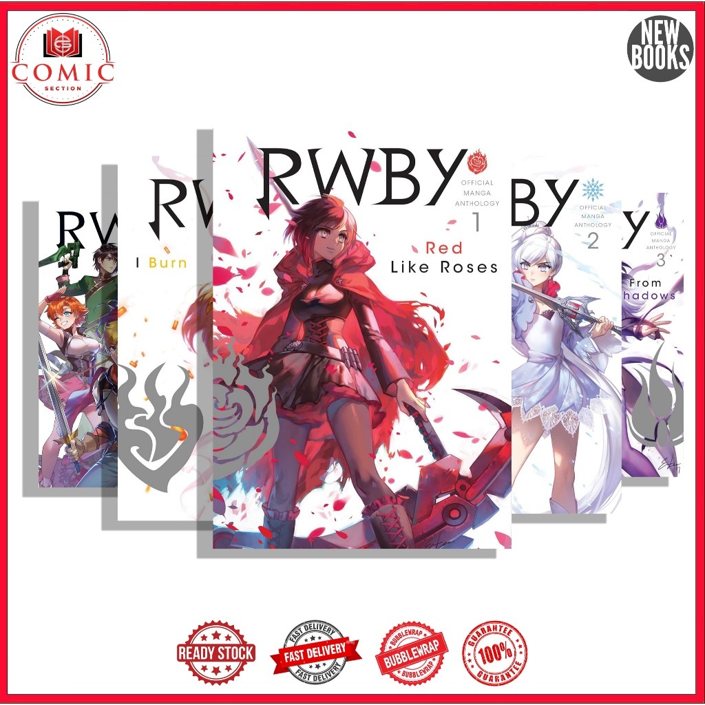 RWBY: Official Manga Anthology (5 book series)
