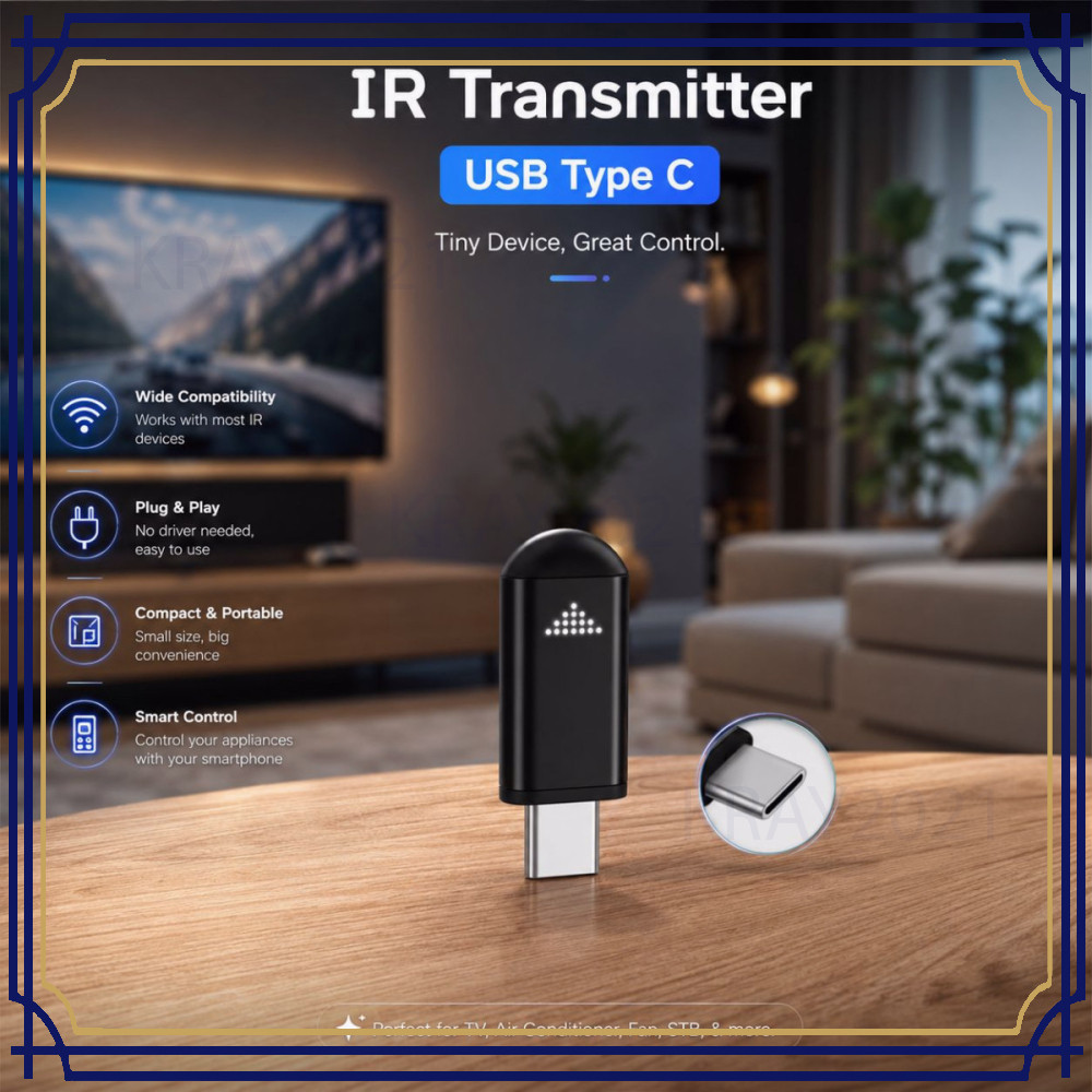 Remote Control HP Infrared Wireless IR Transmitter USB Type C SP590