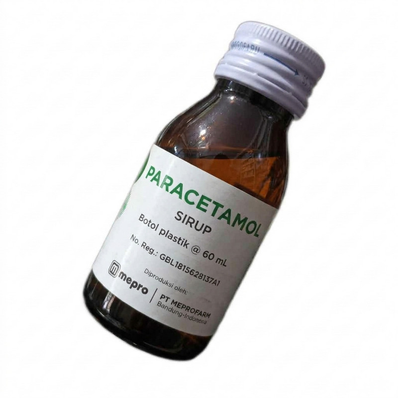 PARACETAMOL GENERIK_001 SIRUP 1 BOTOL @ 60 ML