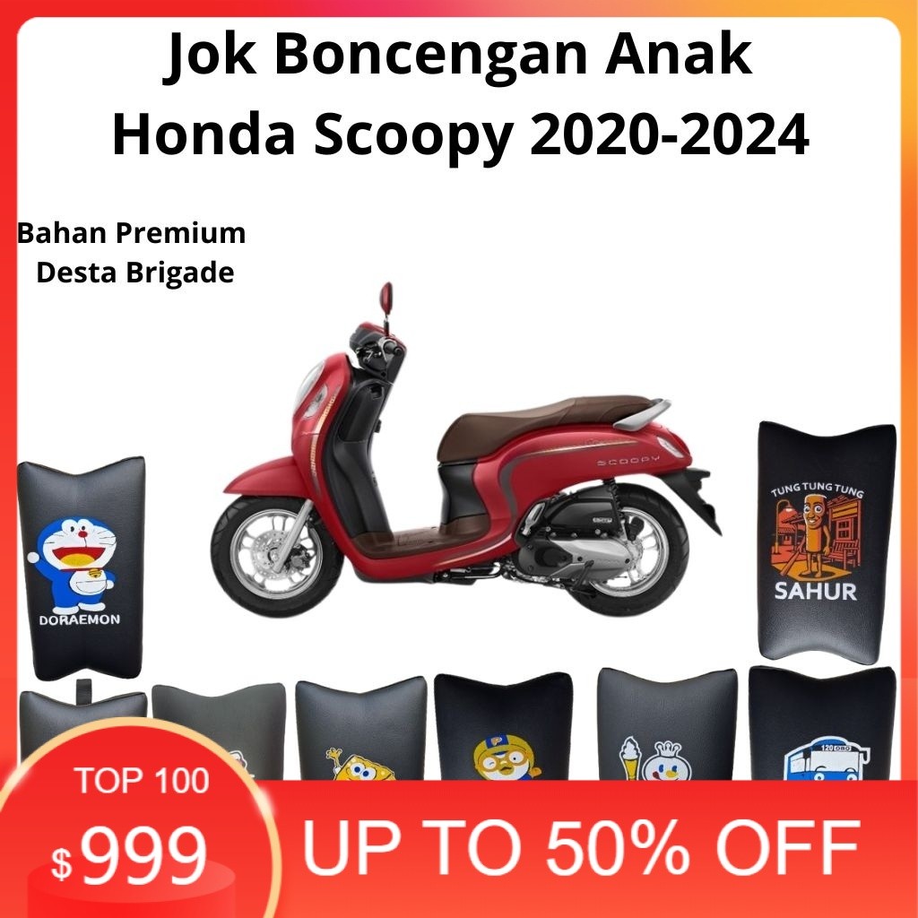 jok boncengan anak Honda Scoopy 2020-2024 - jok depan anak scoopy