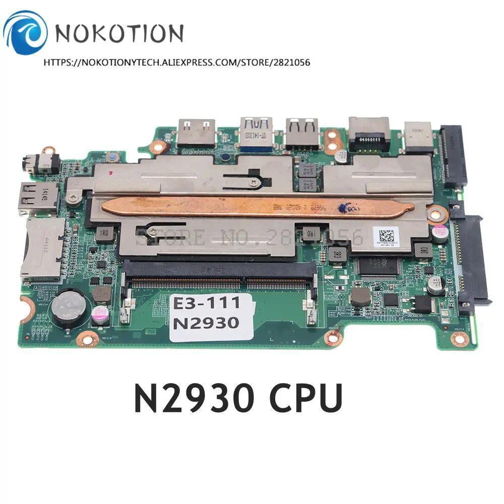 NBMNU11002 NB.MNU11.002 DA0ZHJMB6F0 DA0ZHJMB6E0 For ACER Aspire  ES1-111 E3-111 V3-111P B115-MP Lapt