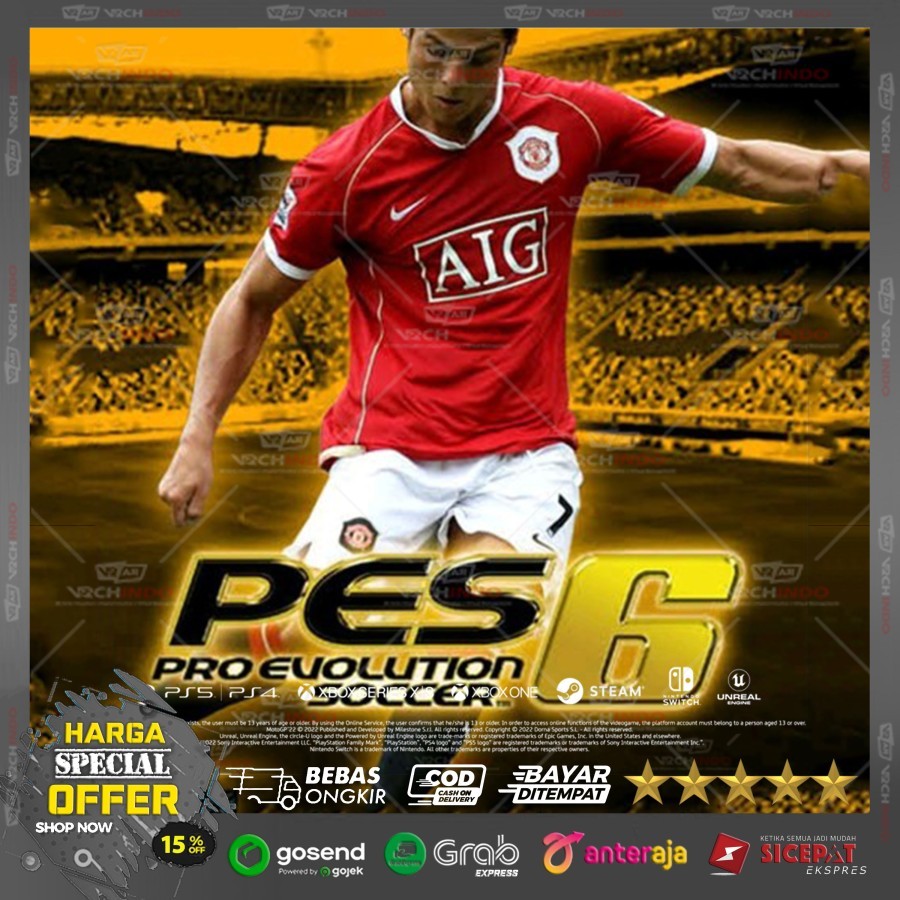 Game PES 2006 - Pro Evolution Soccer 2006 | Games for Komputer / Laptop / Dekstop PC 