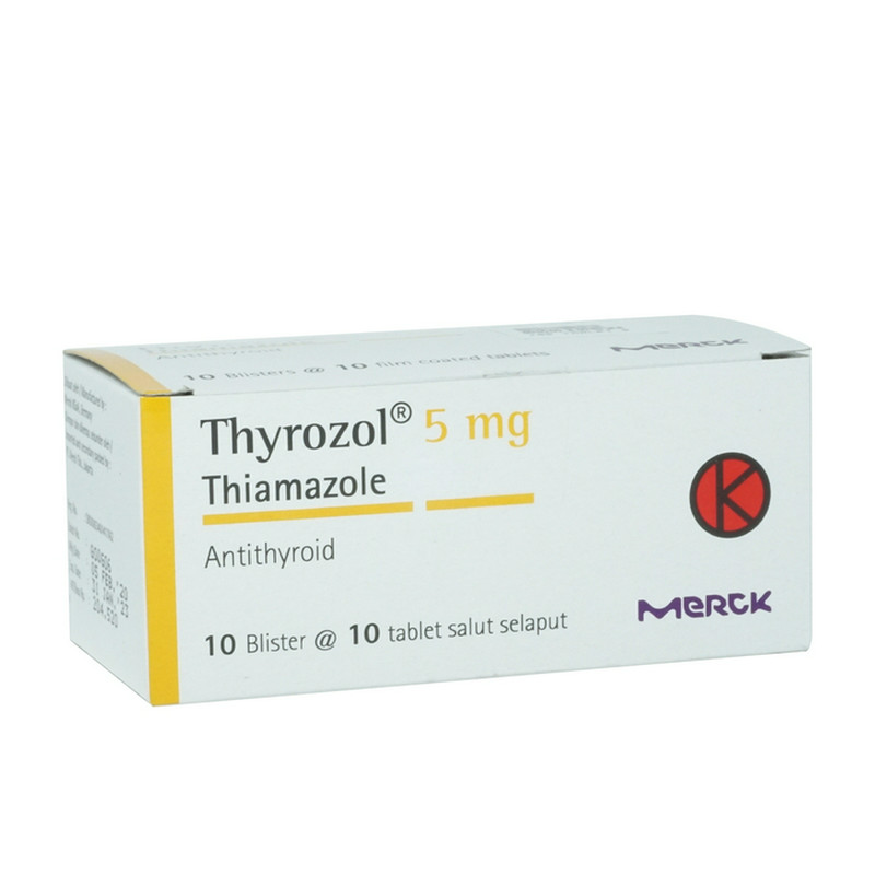 THYROZOL 5 MG 1 BLISTER @ 10 TABLET SALUT SELAPUT