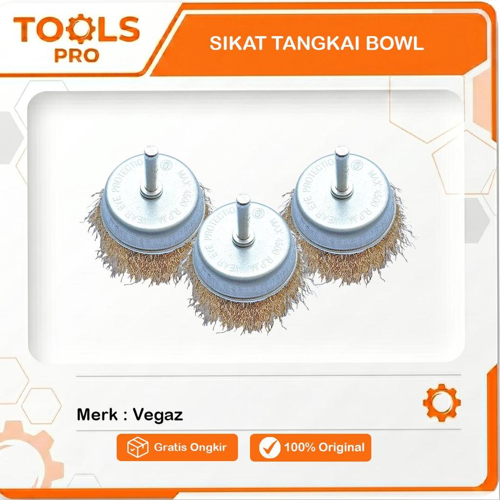 Bor Sikat Kawat Bowl Sikat Besi Sikat Kawat Besi Sikat Mata Bor Besi