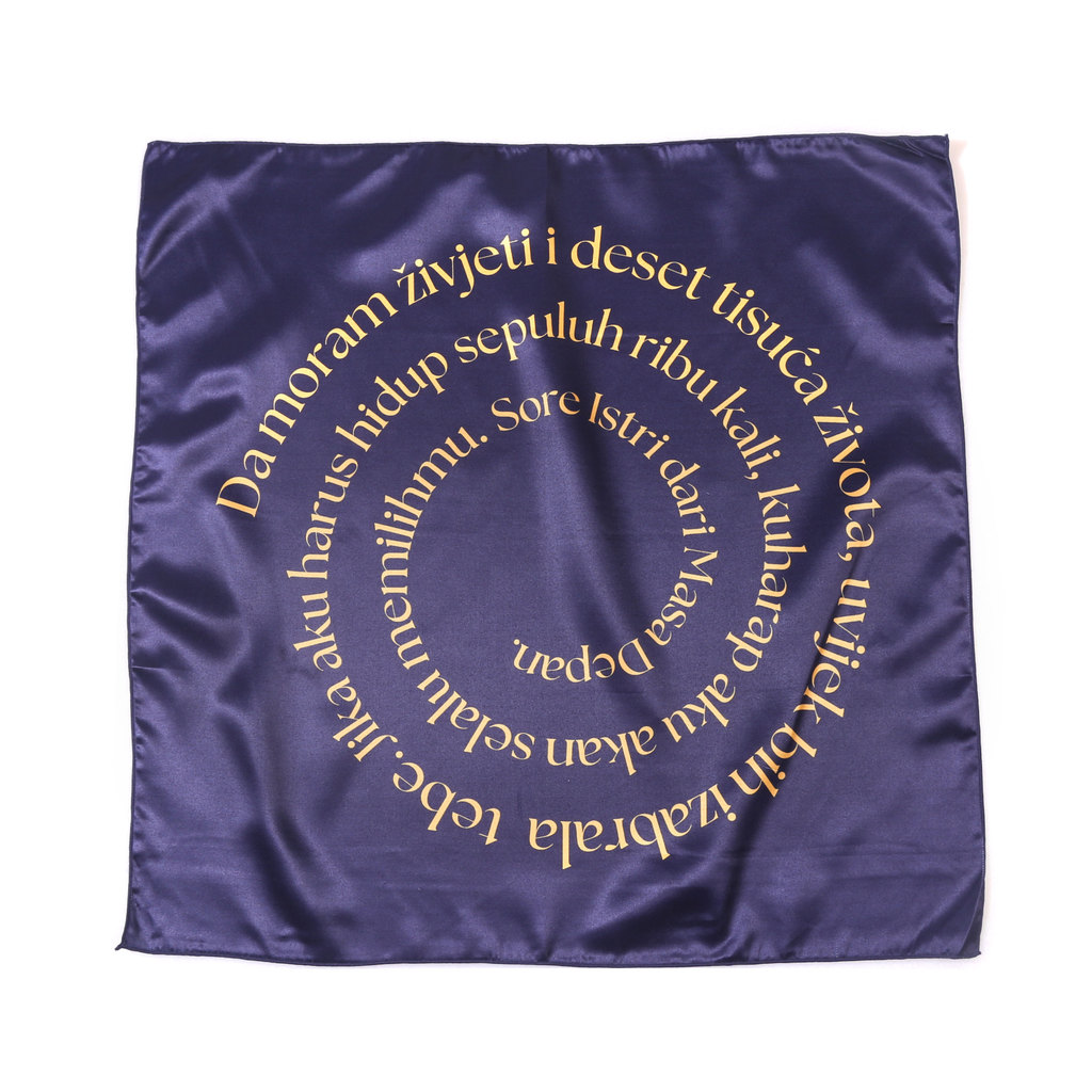 Lagaa - Sore: Istri dari Masa Depan - Scarf - Navy