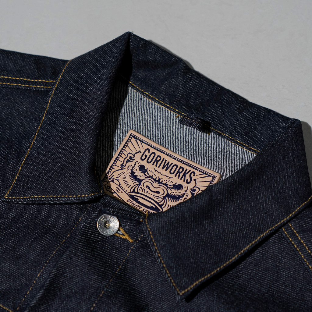 PROMO TERBARU Gori Works - BeastPatrol Type II 14oz Denim Jacket Type 2