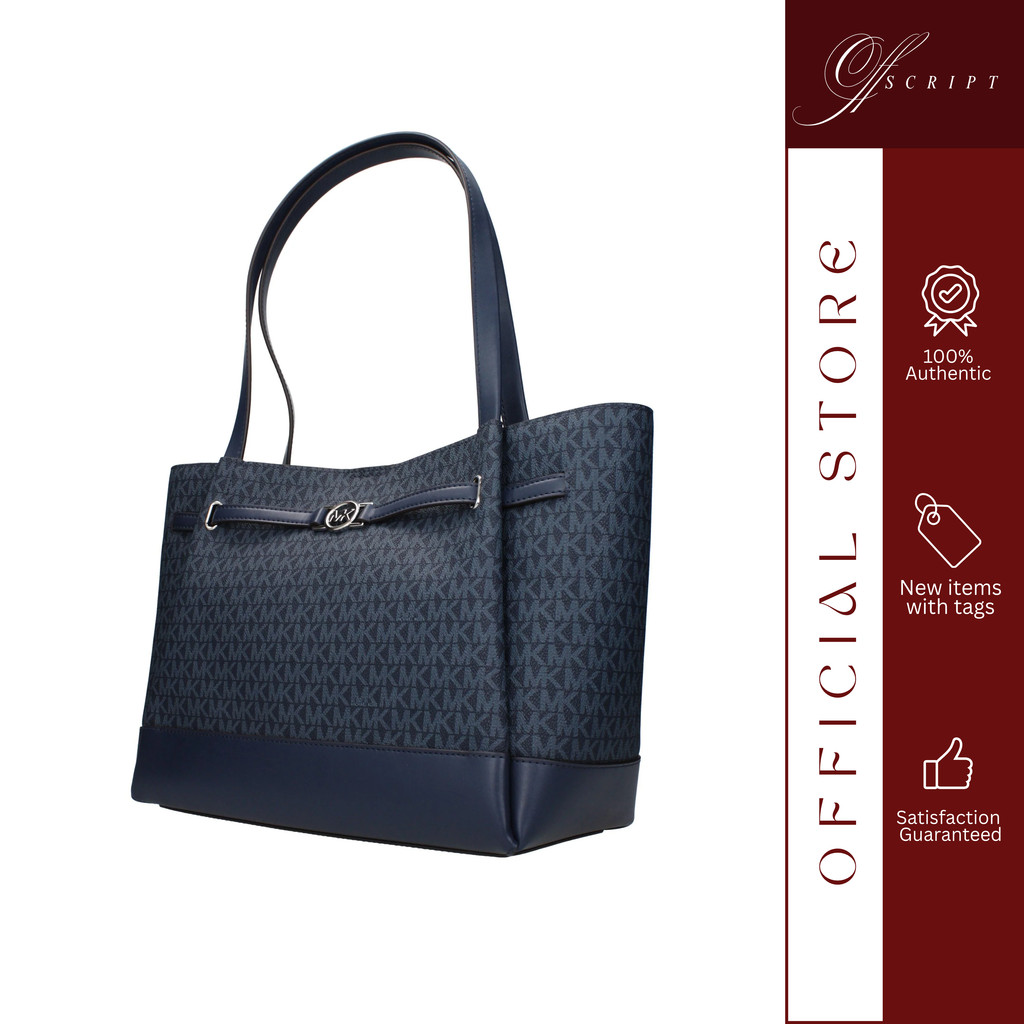 Michael Kors Reed Shoulder Bag Blue